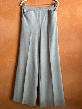 Theory Wide Leg Knit Pull On Pants Size 8